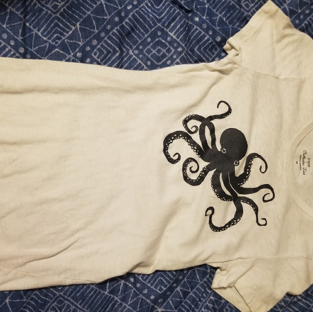Jcrew octopus shirt